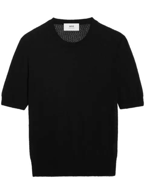 AMI Paris semi-sheer T-shirt