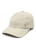 AMI Paris logo-plaque baseball cap - Neutrals
