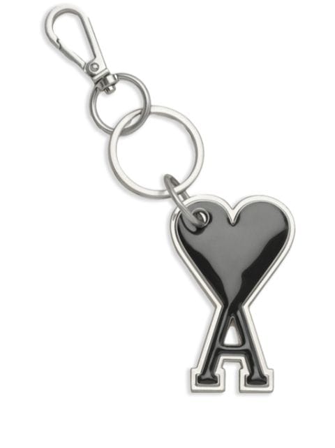 AMI Paris Ami de Couer metal keychain