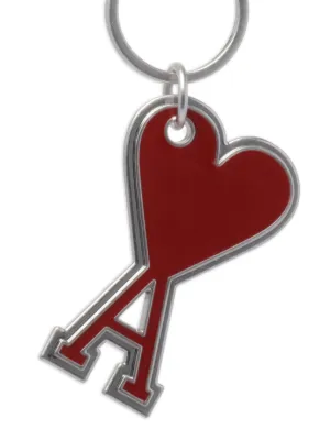 ami ハート型 A キーホルダー AMI Alexandre Mattiussi ami paris アミパリス キーリング DE