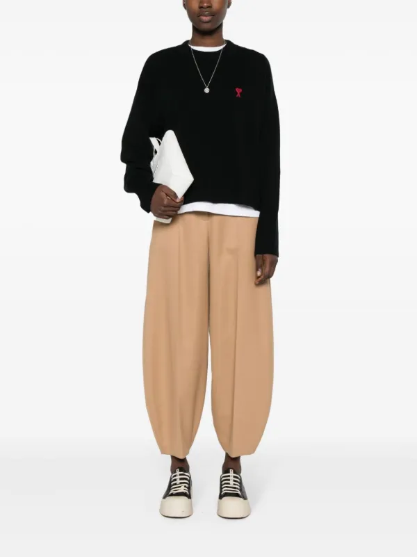 AMI Paris Ami De Coeur プルオーバー | ブラック | FARFETCH JP AMI Paris Ami De Coeur プルオーバー | ブラック | FARFETCH JP