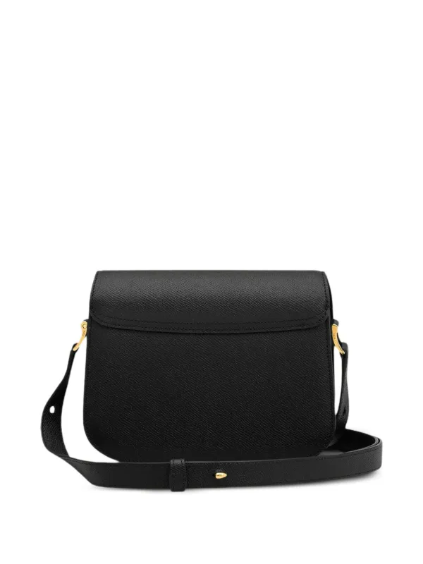 AMI Paris Paris Paris レザーショルダーバッグ S | ブラック
