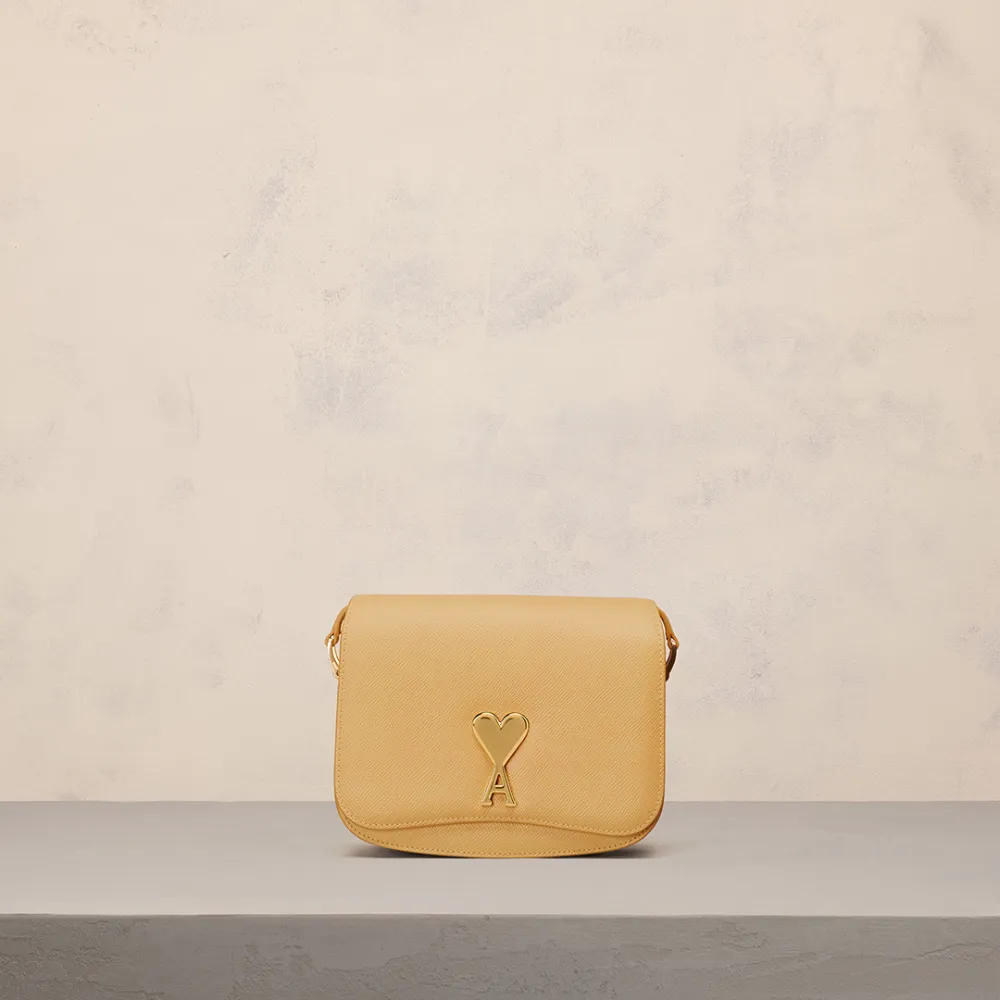 Small Paris Paris Bag Neutrals Unisex - One Size - AMI Paris