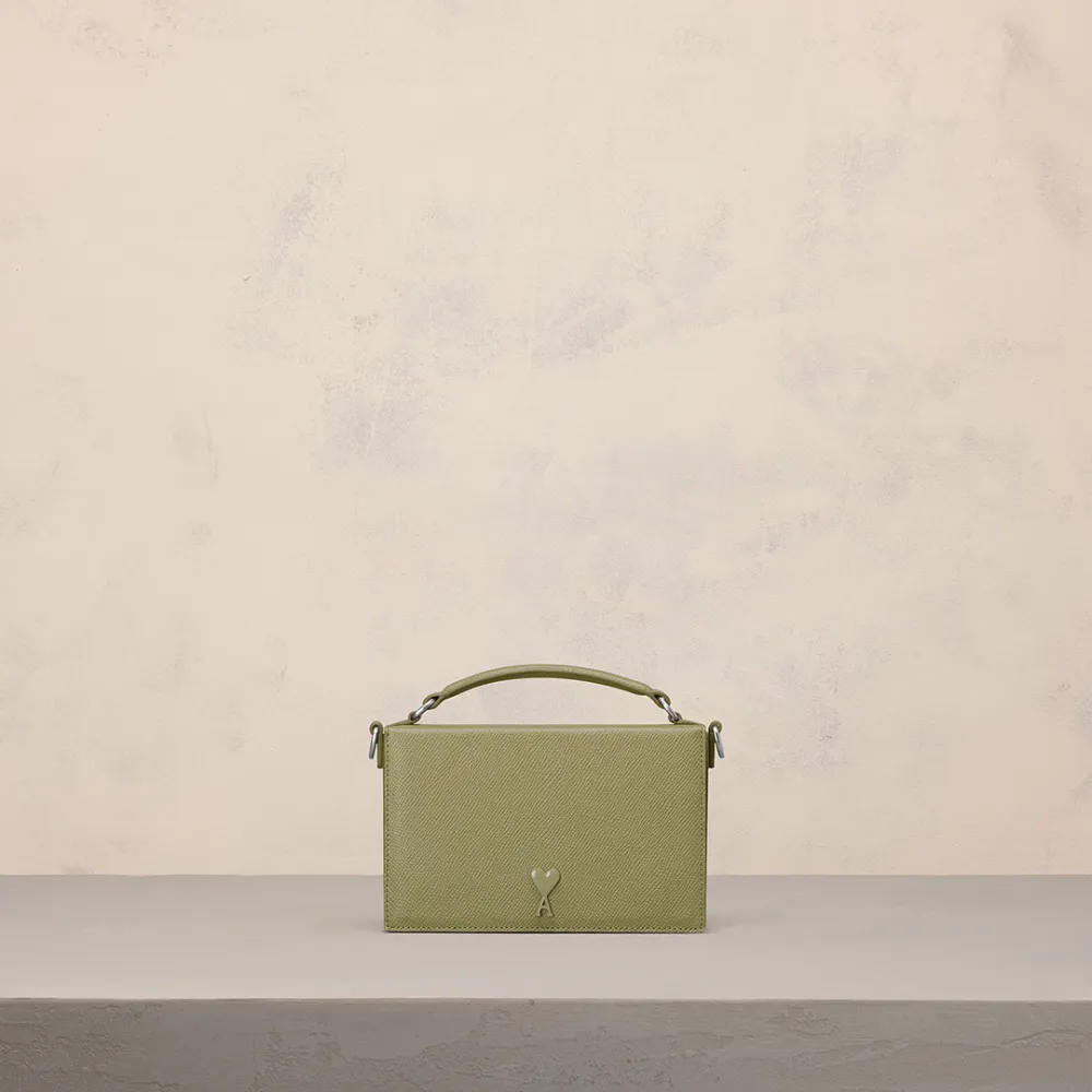 Ami De Coeur Lunch Box Bag Green Unisex - One Size - AMI Paris