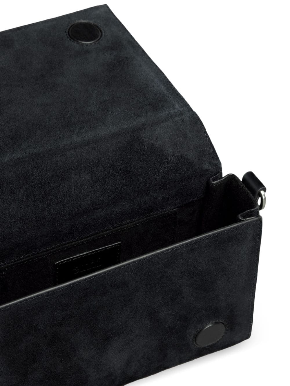 Shop Ami Alexandre Mattiussi Lunch Box Leather Tote Bag In Black