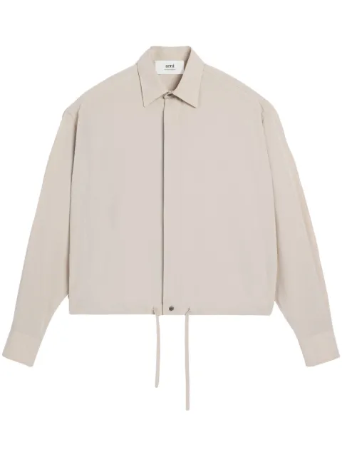 AMI Paris chemise à lien de resserrage