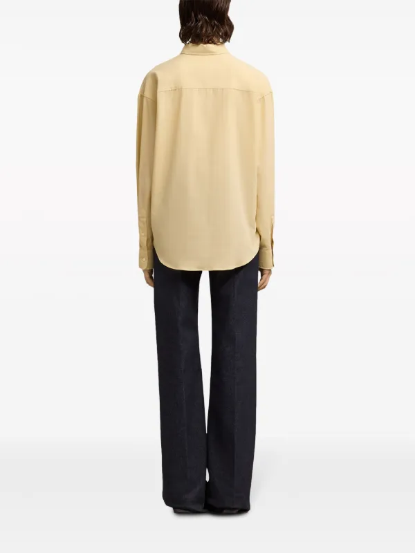 【関税込み】AMI Paris イエロー Ami de Coeur スウェットシャツ Ami de Coeur パッチ スウェットシャツ 136 | AMI PARIS