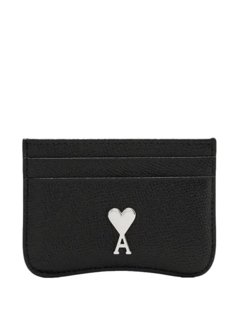 AMI Paris leather card holder