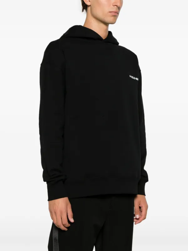 【関税込み】A-COLD-WALL* ブラック Essential フーディ A-COLD-WALL* Essential logo-print Hoodie | Black | FARFETCH