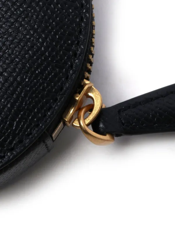 ★AMI PARIS★Black Leather Round Paris Paris Bag★ Round Leather Bag Paris Paris - Ami PARIS - Unisex | WE IN STYLE