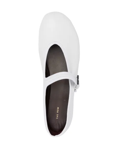 The Row Boheme MJ leather ballerina shoes F1396N60 - 3