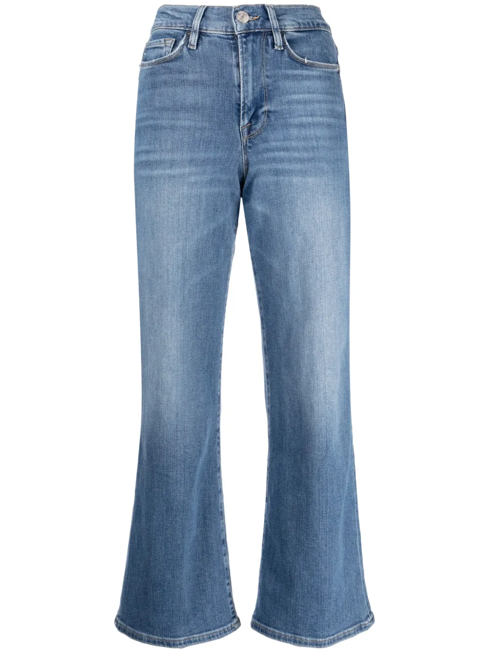 FRAME High waist jeans Blauw