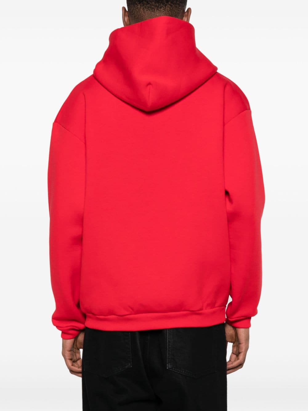 Shop Hide & Jack Logo-print Cotton-blend Hoodie In Red