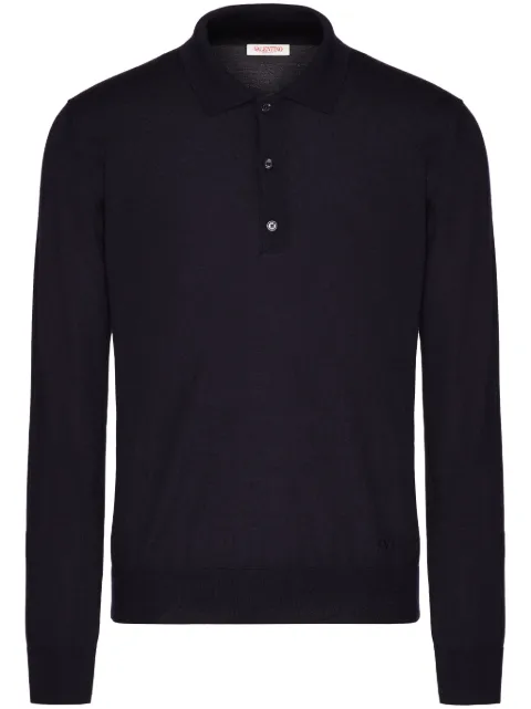Valentino Garavani VLogo Signature embroidered polo shirt