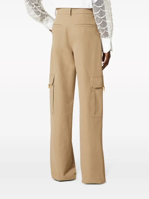 Canvas cargo trousers on sale