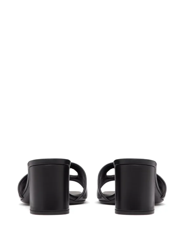 Valentino Garavani 60mm VLogo Signature Leather Sandals