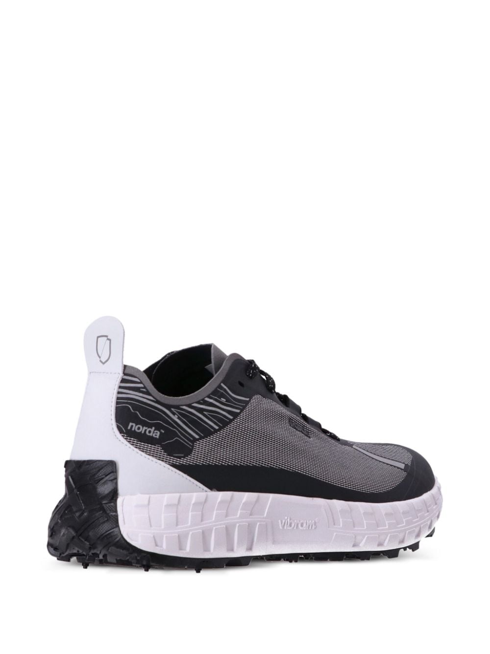 Shop Norda 001 Trail Sneakers In Black