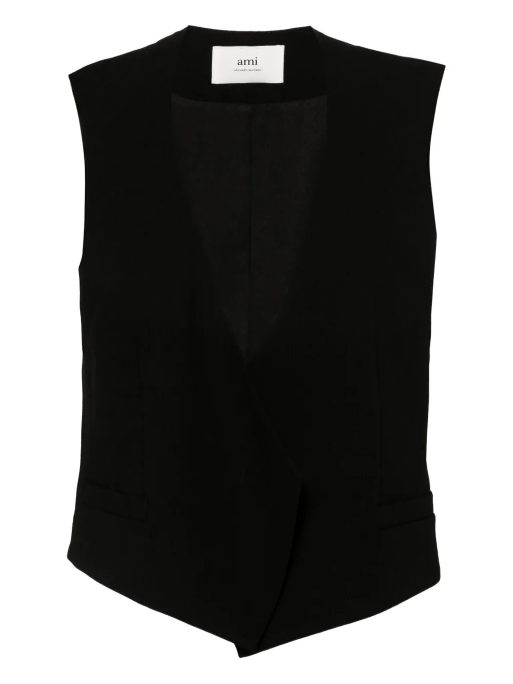 AMI Paris open-front wool waistcoat | Waistcoats & Gilets | Image 2