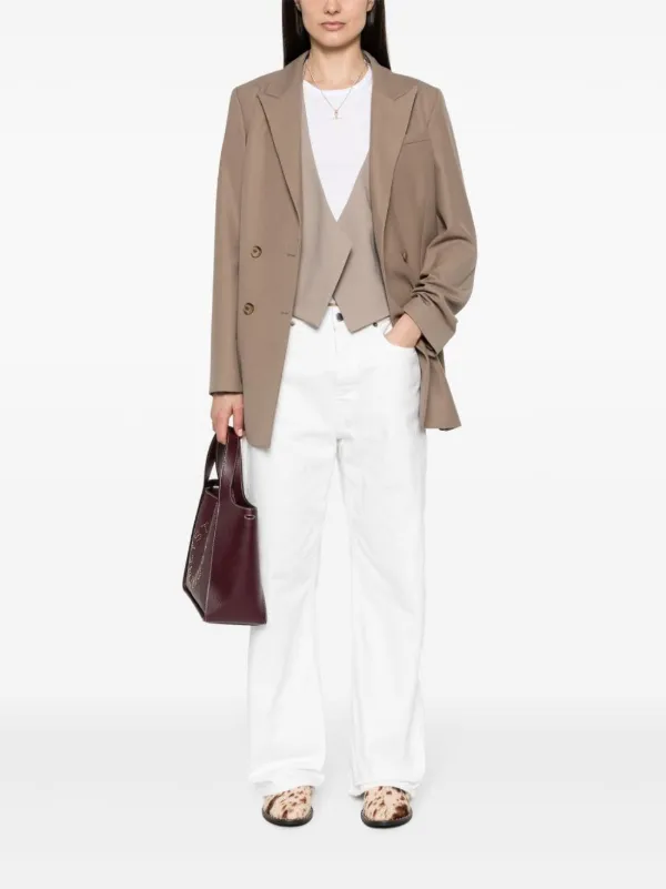 AMI Paris open-front Waistcoat | Neutrals | FARFETCH CA