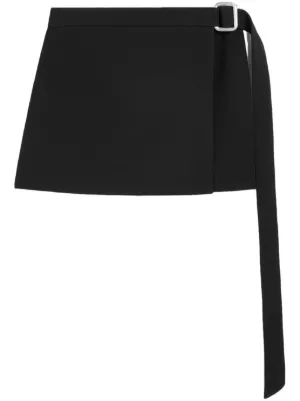 AMI Paris スケータースカート | ブラック | FARFETCH JP