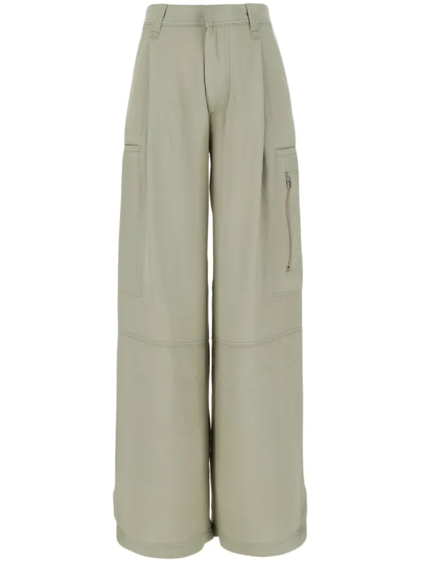 AMI Paris ストレート カーゴパンツ | グリーン | FARFETCH JP