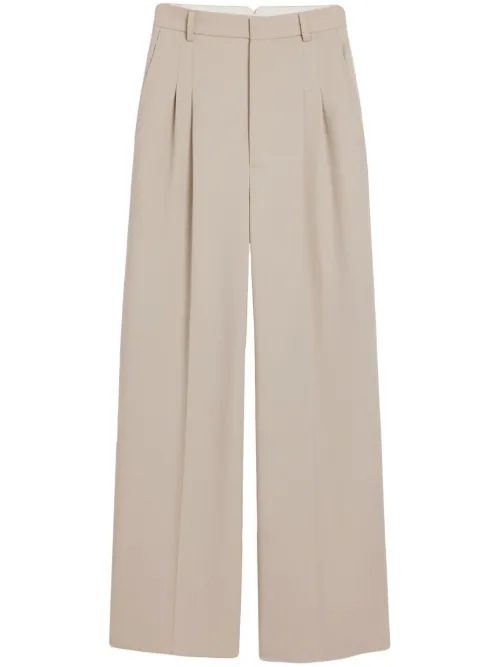 Pantalon de tailleur à coupe ample - AMI Paris - Modalova