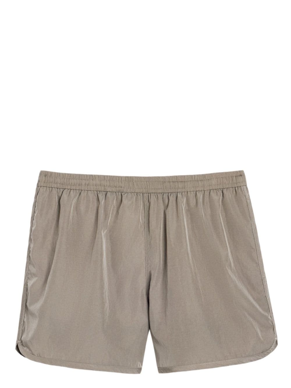 Ami Alexandre Mattiussi Canvas Swim Shorts In Grey