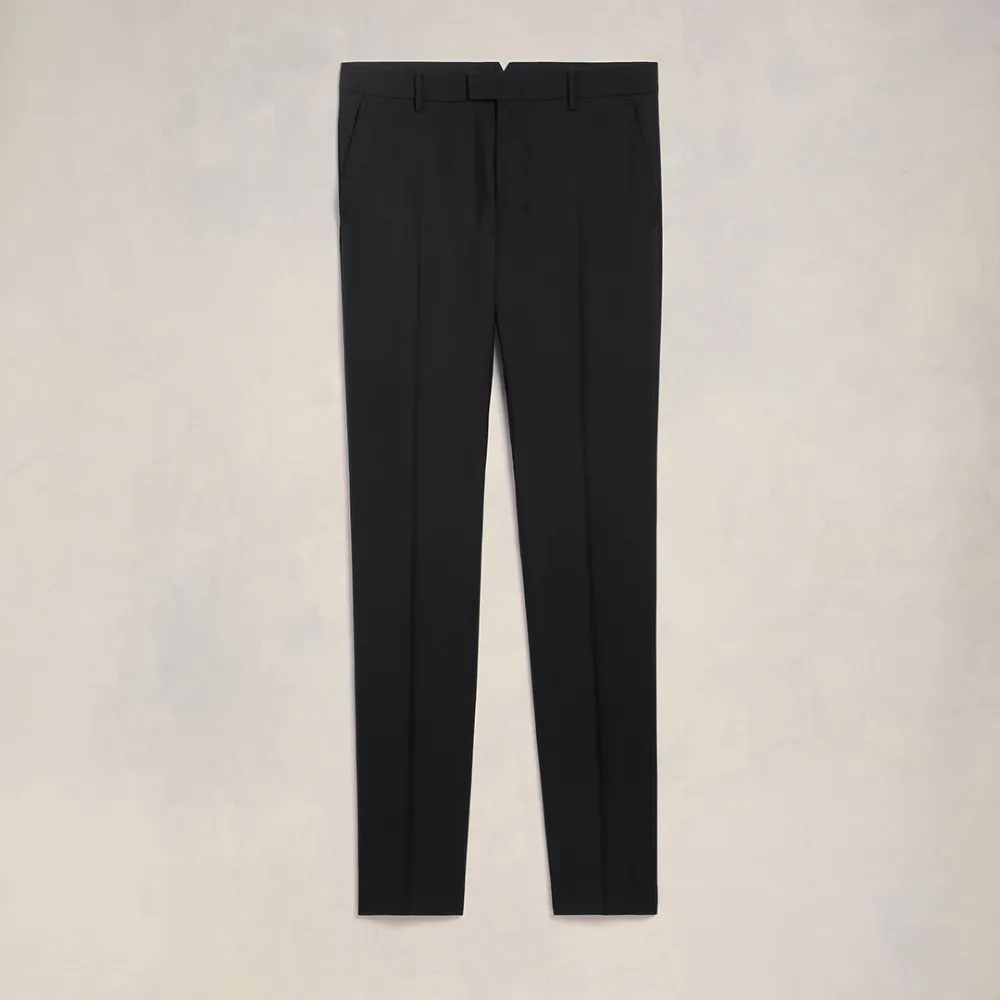 Cigarette Trousers Black for Men - 40 - AMI Paris