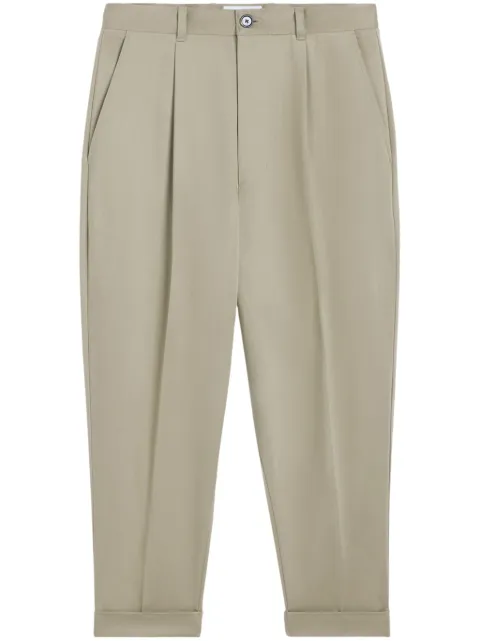 AMI Paris pantalones capri con bolsillos