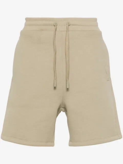 AMI Paris Ami de Coeur drawstring track shorts