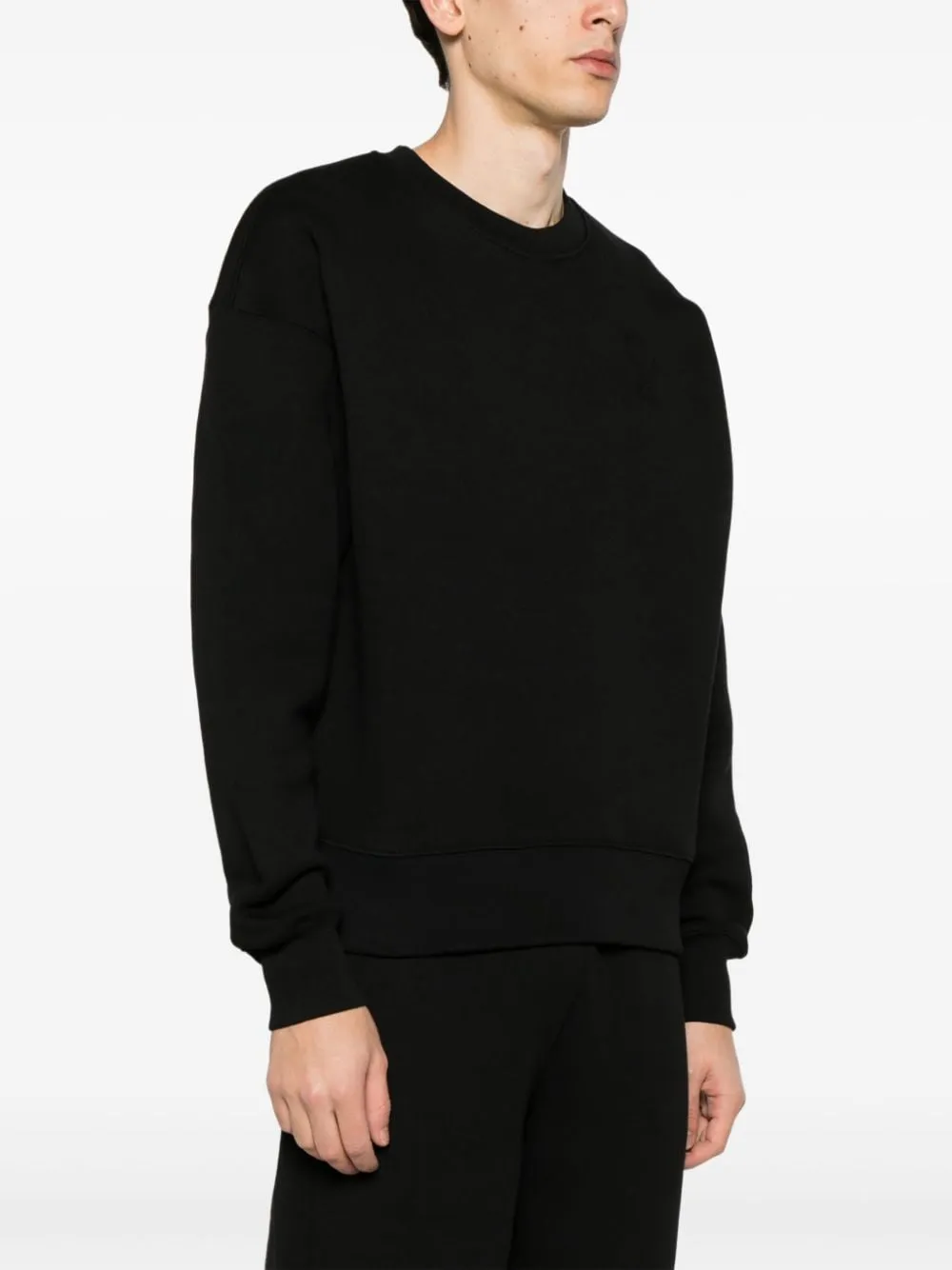 AMI ALEXANDRE MATTIUSSI AMI DE COEUR-EMBOSSED SWEATSHIRT