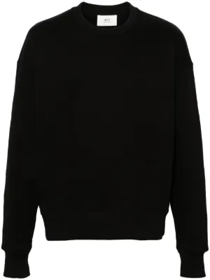 GANNI Isoli drop-shoulder Sweatshirt | Black | FARFETCH AZ