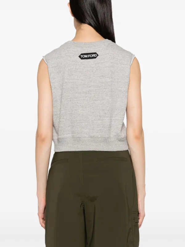 【関税込み】TOM FORD グレー パッチポケット Tシャツ TOM FORD: グレー パッチポケット Tシャツ | SSENSE 日本