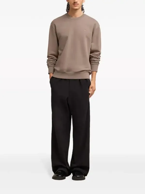 AMI Paris Ami De Coeur Sweatshirt | Brown | FARFETCH