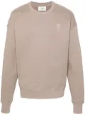 AMI Paris Ami de Coeur crew-neck sweatshirt - Neutrals
