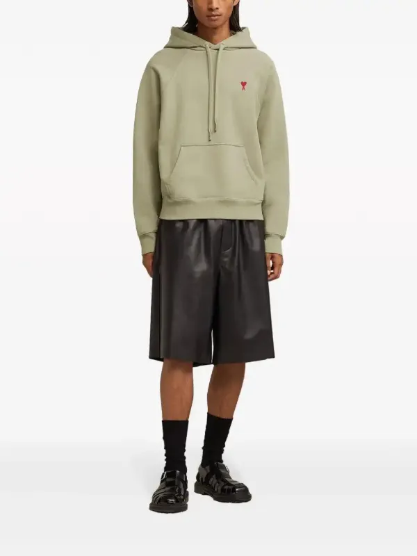 AMI Paris Ami De Coeur パーカー | グリーン | FARFETCH JP
