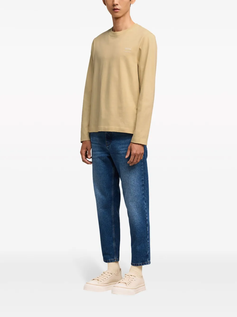 Ami Alexandre Mattiussi T-shirt In 中性色