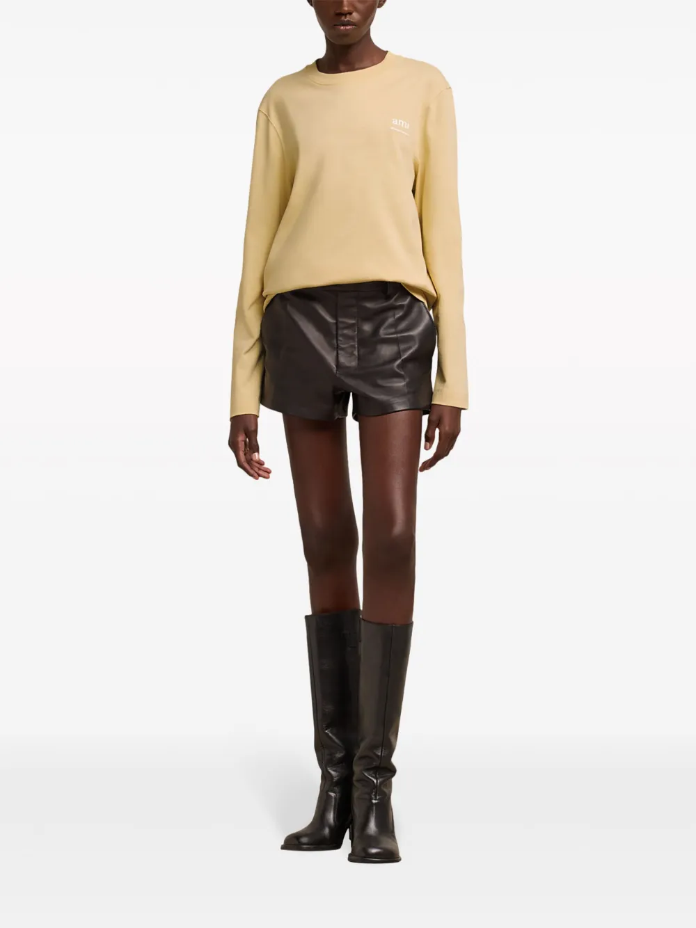 Ami Alexandre Mattiussi T-shirt In 中性色