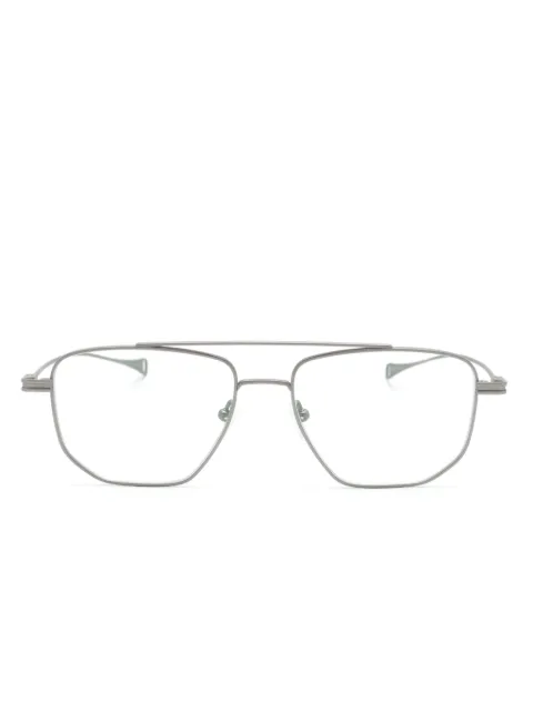 Dita Eyewear lentes con armazón estilo piloto mate