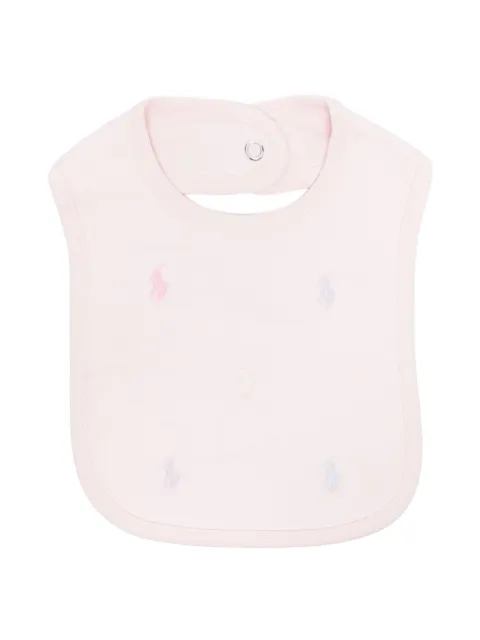 POLO RALPH LAUREN KIDS Polo Ponny cotton bib 