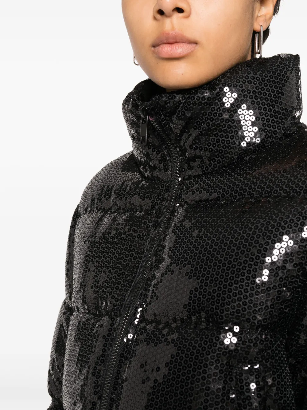 Embellished Puffer Jacket