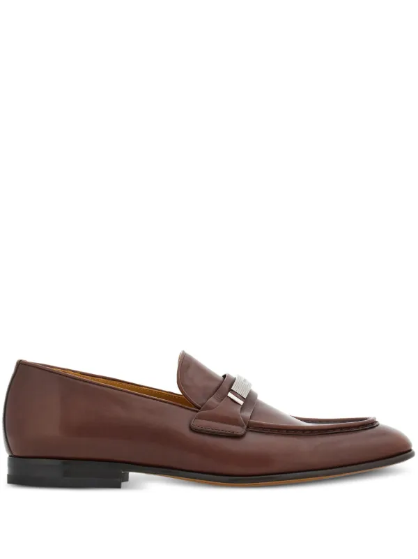 Ferragamo レザーローファー | ブラウン | FARFETCH JP