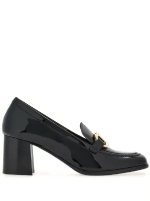 Ferragamo ガンチーニ レザーパンプス | ブラック | FARFETCH JP