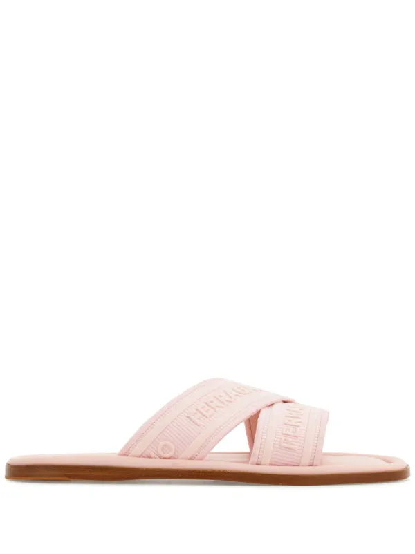 【送料&関税込】Ferragamo Logo Sandals Double-strap sandal - Men | Ferragamo