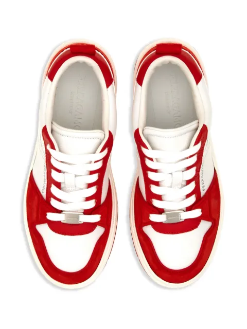 Ferragamo panelled leather sneakers 769650 - 3