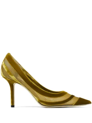 Gold hot sale pumps sale