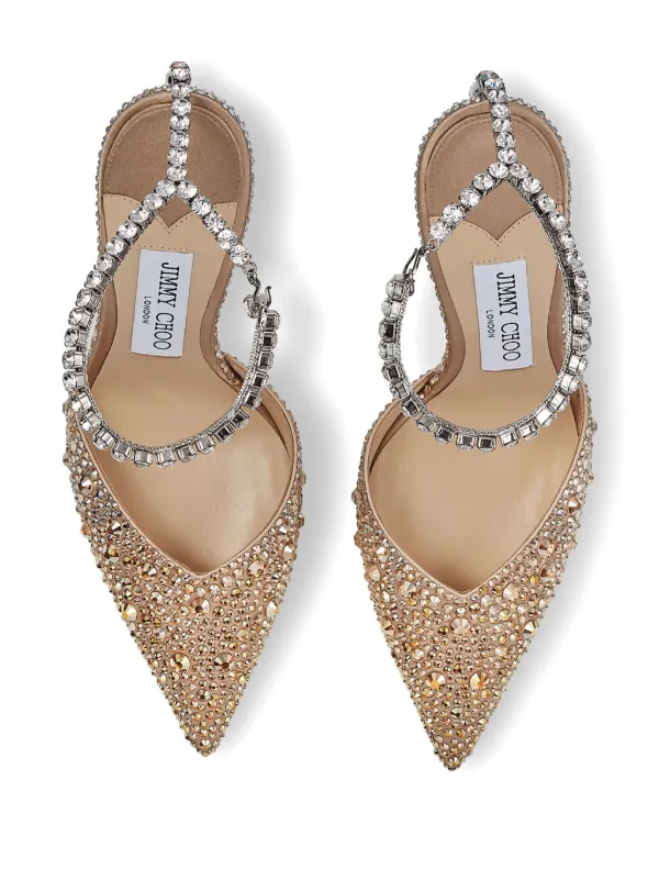 【24SS NEW】Jimmy Choo_woman / Saeda クリスタル パンプス 24SS NEW】Jimmy Choo_woman / Saeda クリスタル パンプス