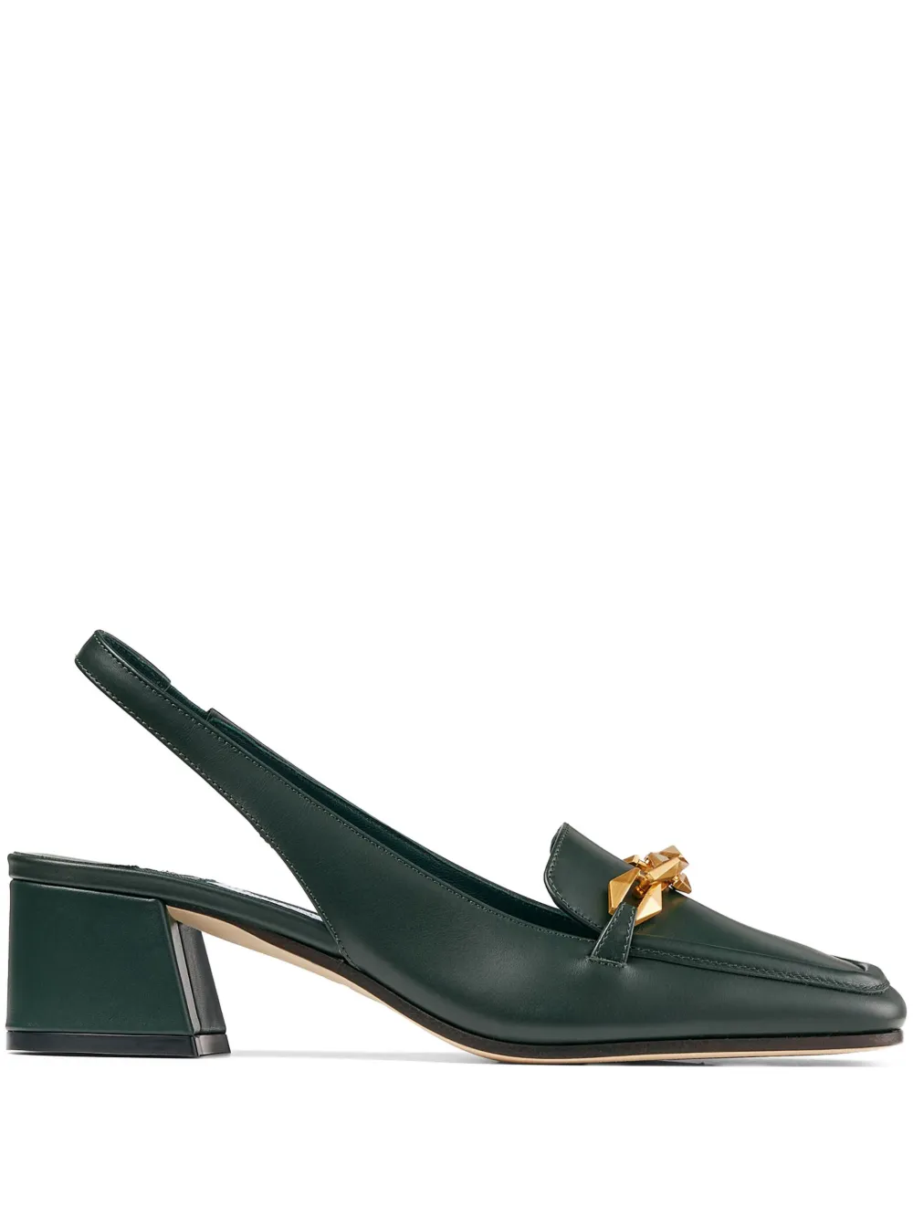 Jimmy Choo Diamond Tilda 45mm slingback pumps Green