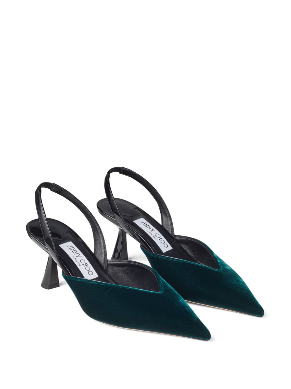 Jimmy Choo Maryanne 65mm slingback pumps - Groen