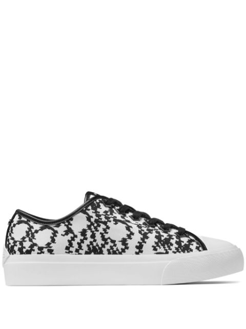 Jimmy Choo Palma/M logo-jacquard sneakers